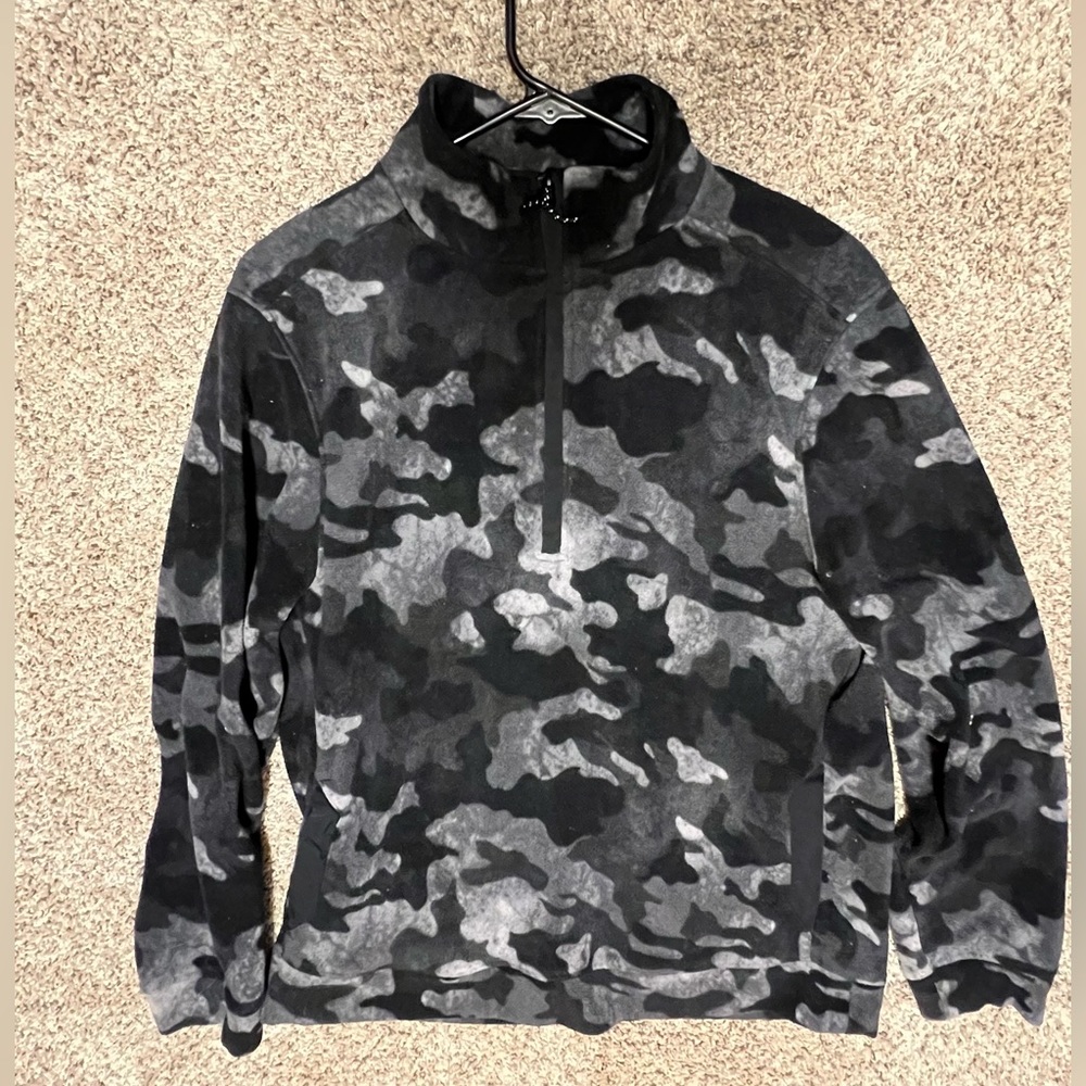 Camo Quarter Zip - Fleece